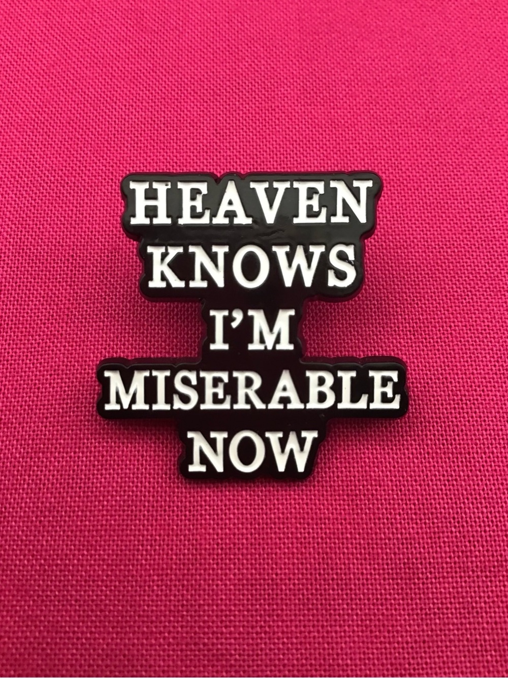 The Smiths Enamel Pin